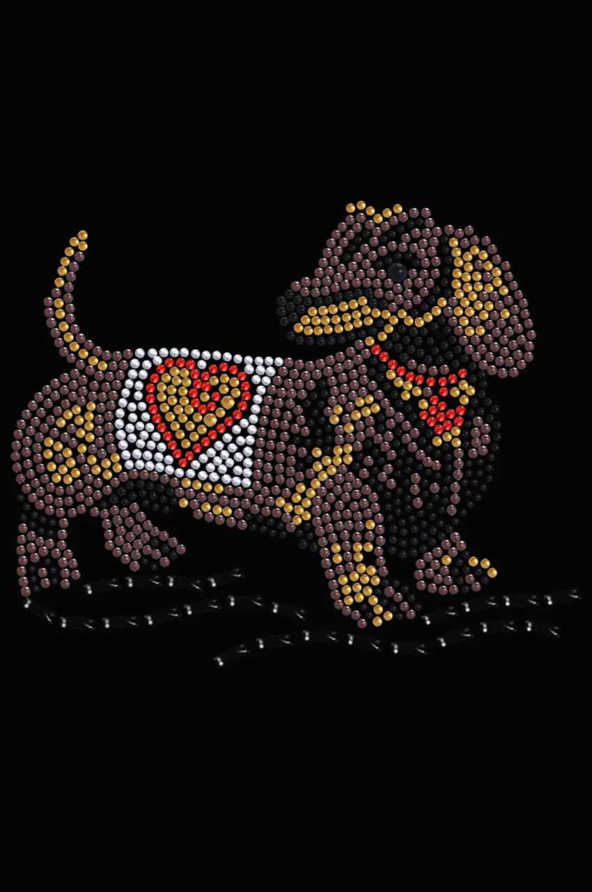 Dachshund 1 - bandana - Image 4