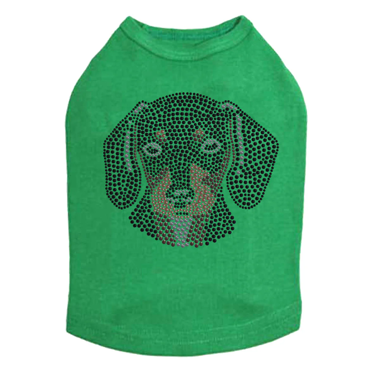 Dachshund Face - Dog Tank - Image 4