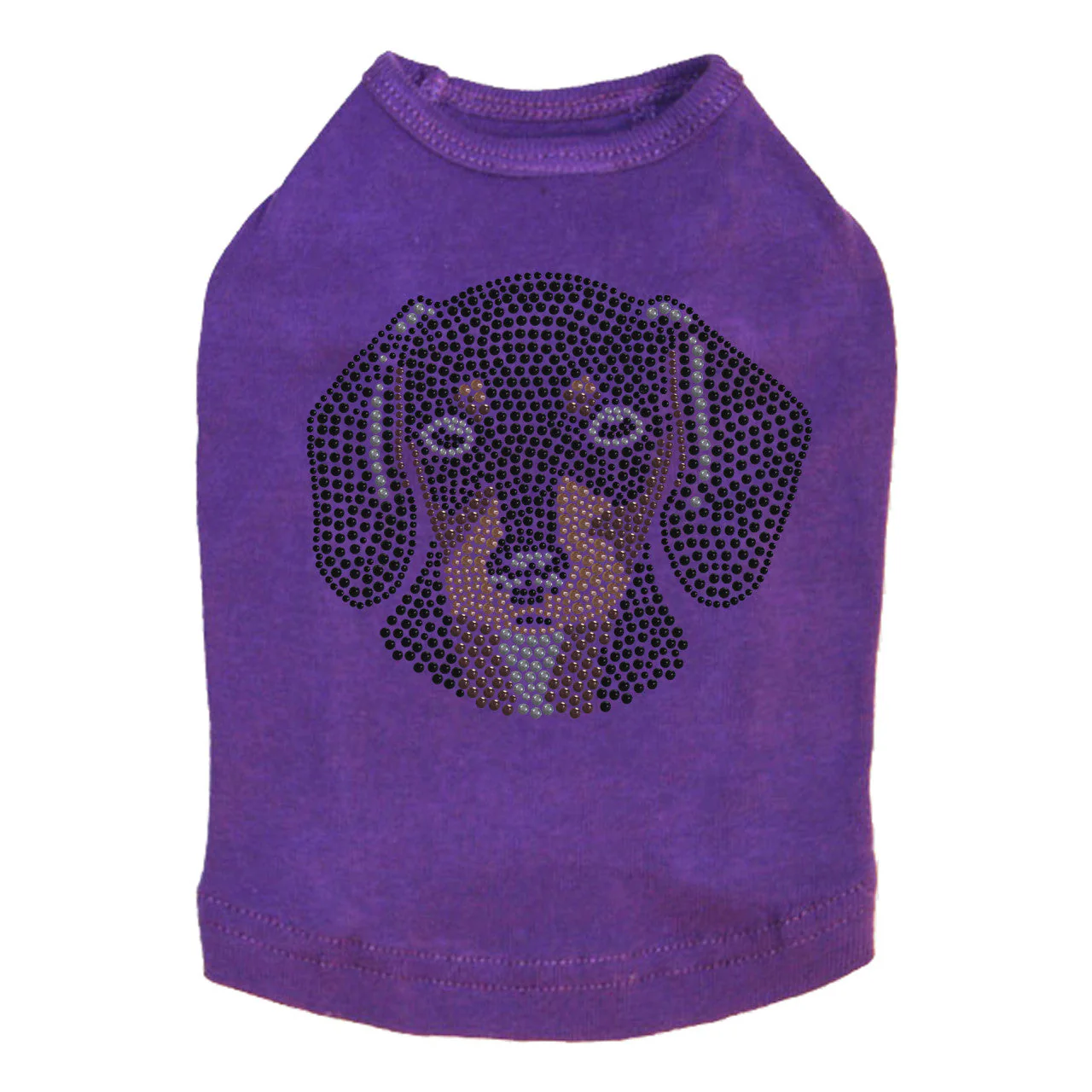 Dachshund Face - Dog Tank - Image 9