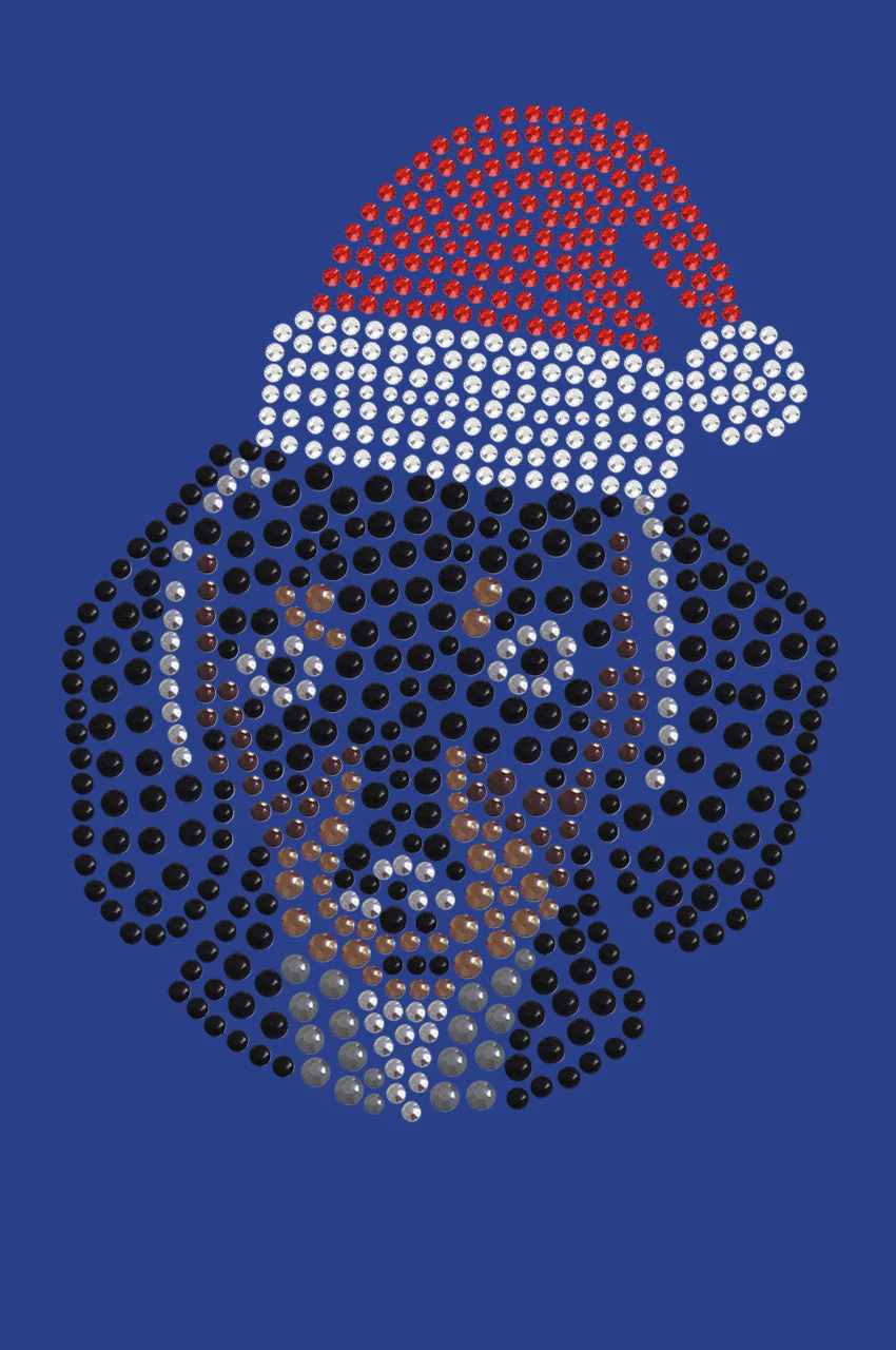Dachshund Face with Santa Hat - Bandana - Image 6