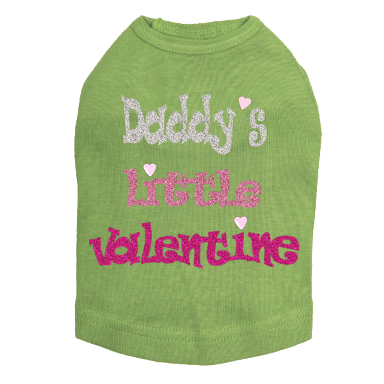 Daddy's Little Valentine - Dog Tank - Image 2