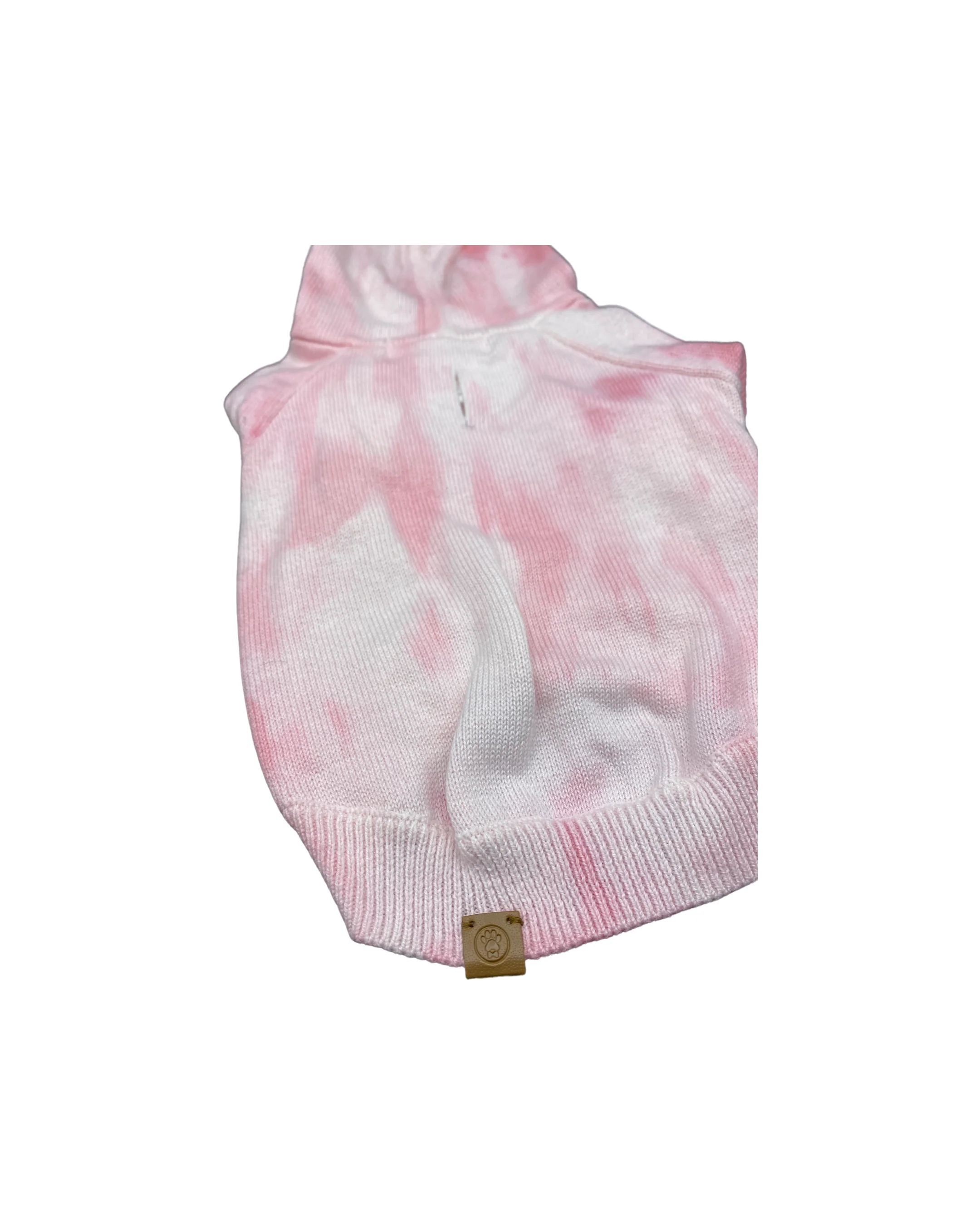 BESPOKE PAWS 'Dahl' Rose Tie - Dye Hoodie Sweaters - Image 3