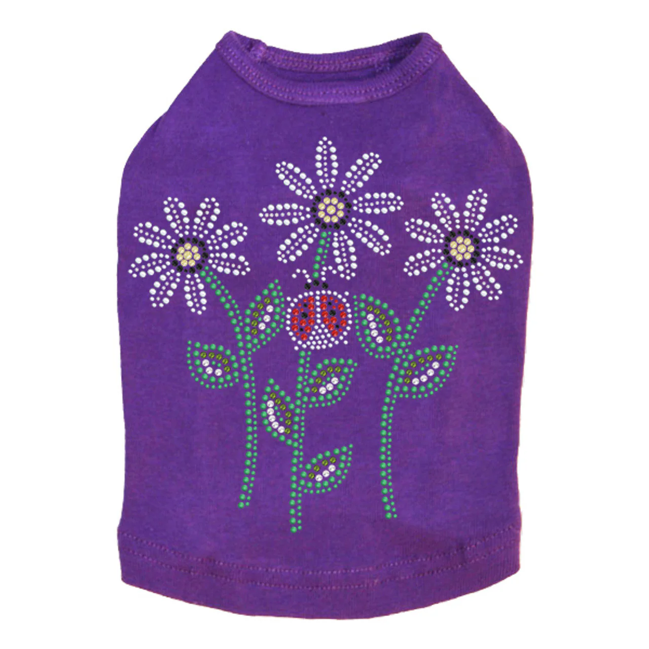 Daisies with Lady Bugs - Dog Tank - Image 8