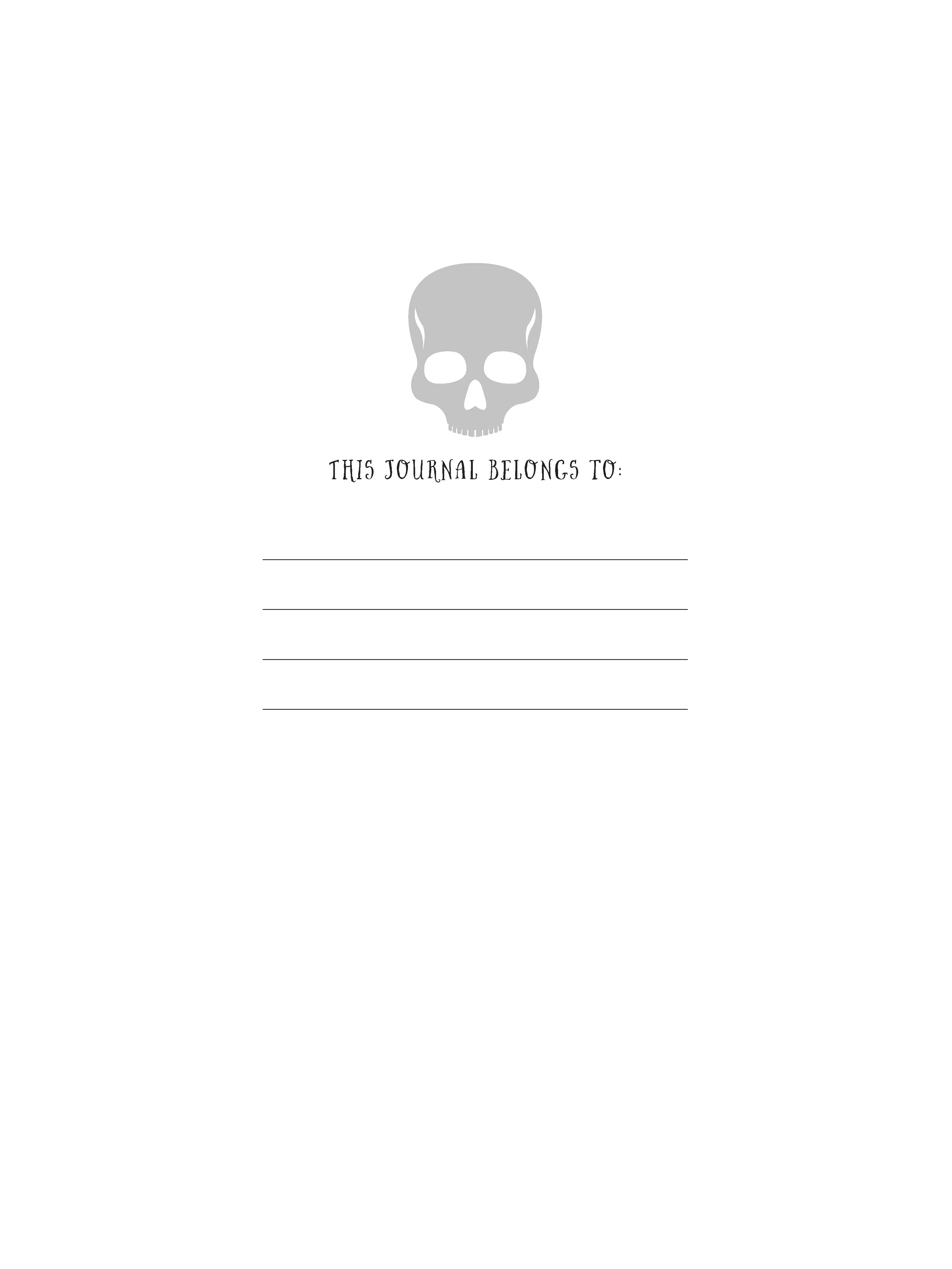 Dean Russo Skull Journal - Image 2