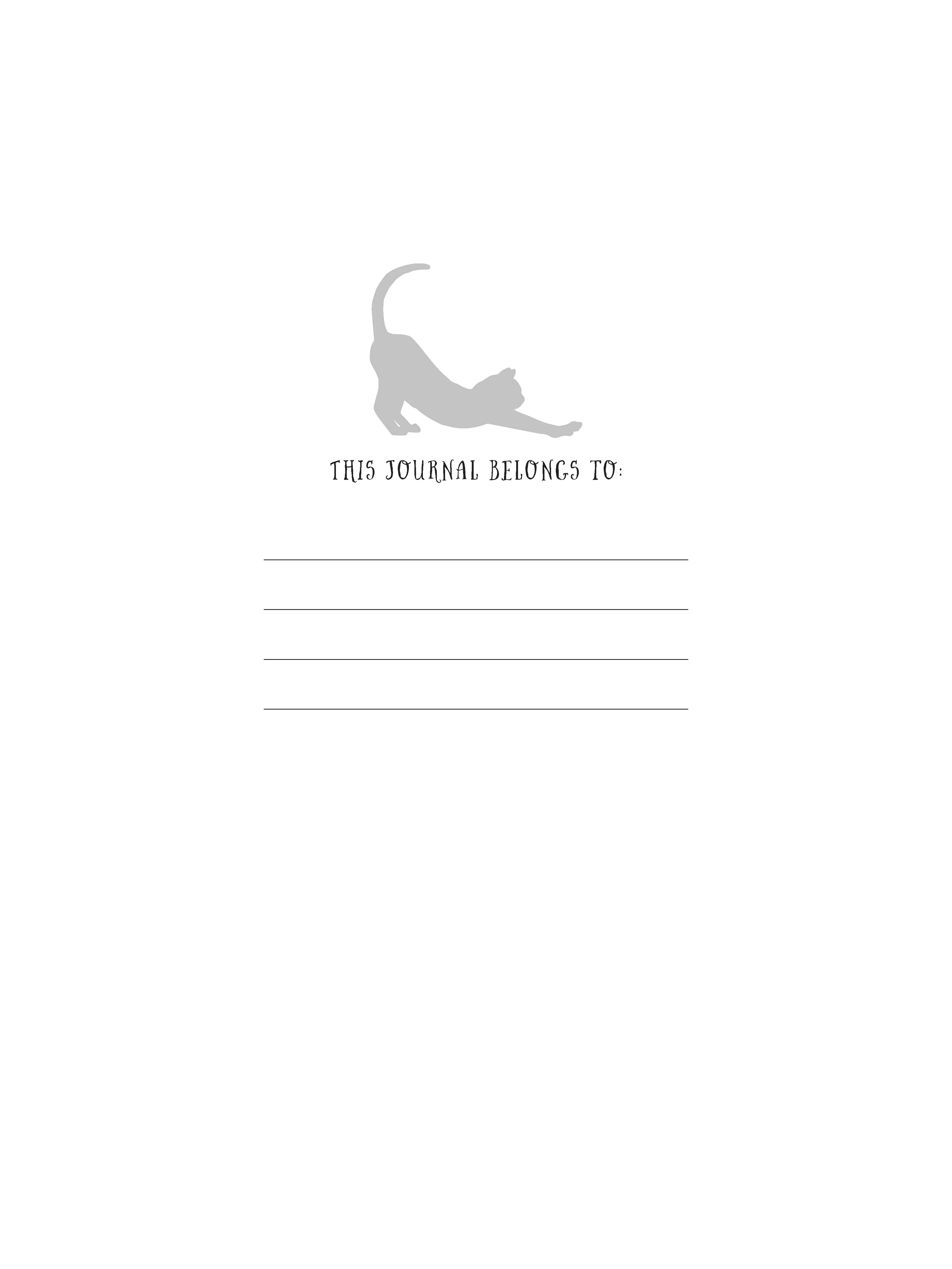 Dean Russo Tilted Head Cat Journal - Image 3