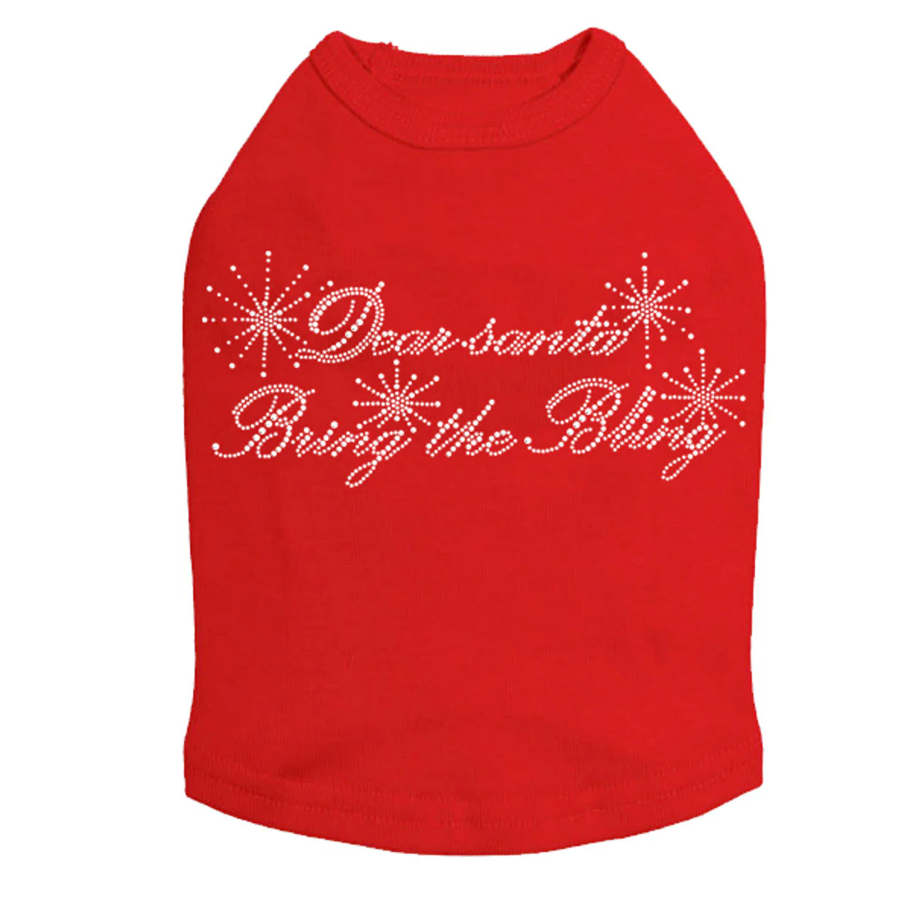 Dear Santa Bring the Bling - Dog Tank - Image 6