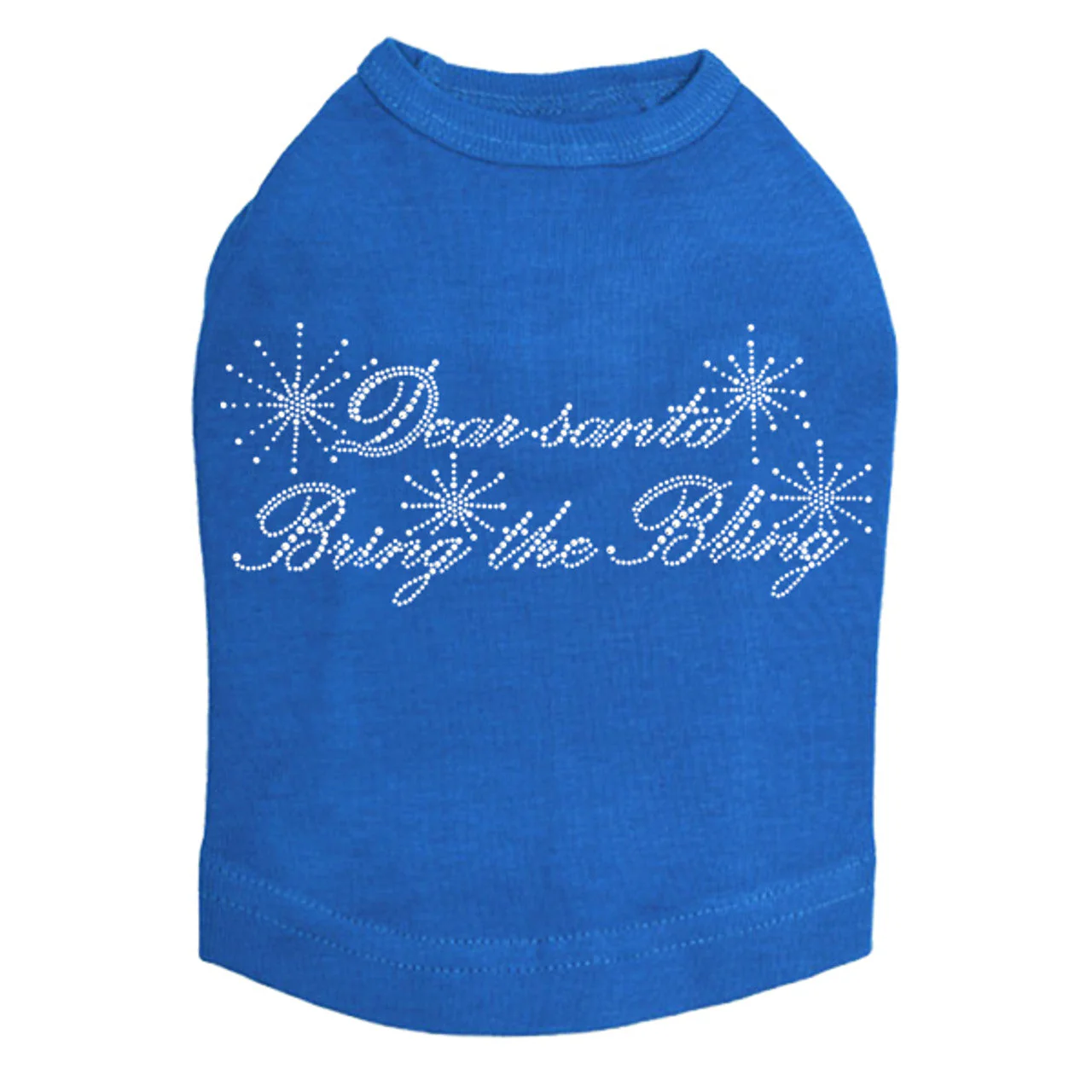 Dear Santa Bring the Bling - Dog Tank - Image 7