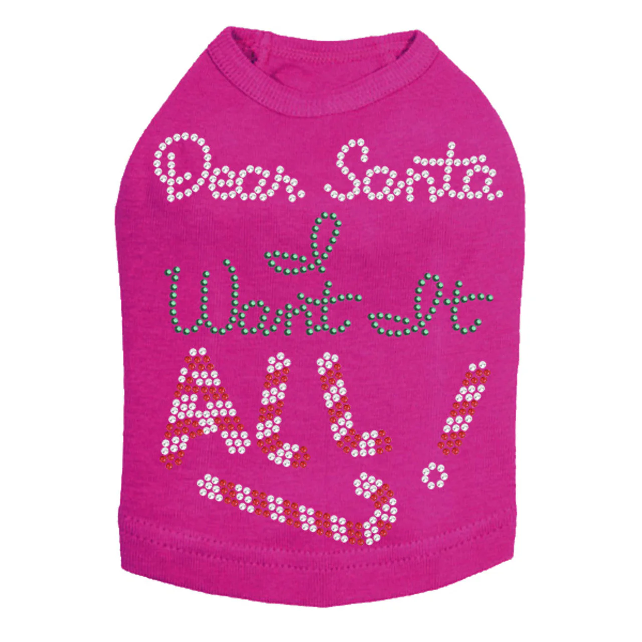 Dear Santa, I Want it All! - Dog Tank - Image 14
