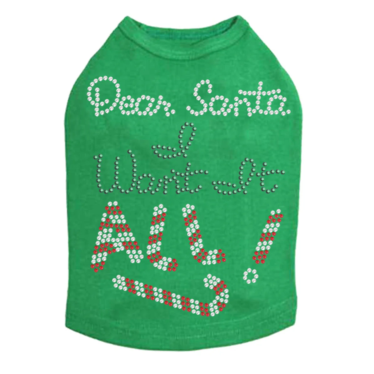 Dear Santa, I Want it All! - Dog Tank - Image 16