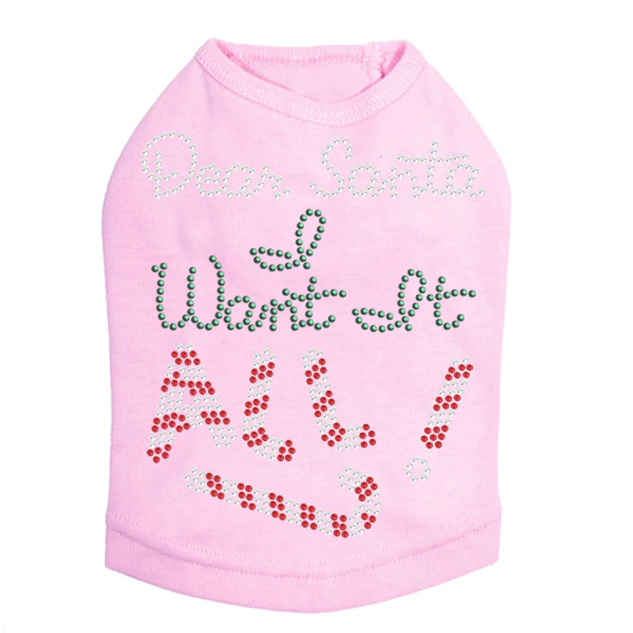 Dear Santa, I Want it All! - Dog Tank - Image 3