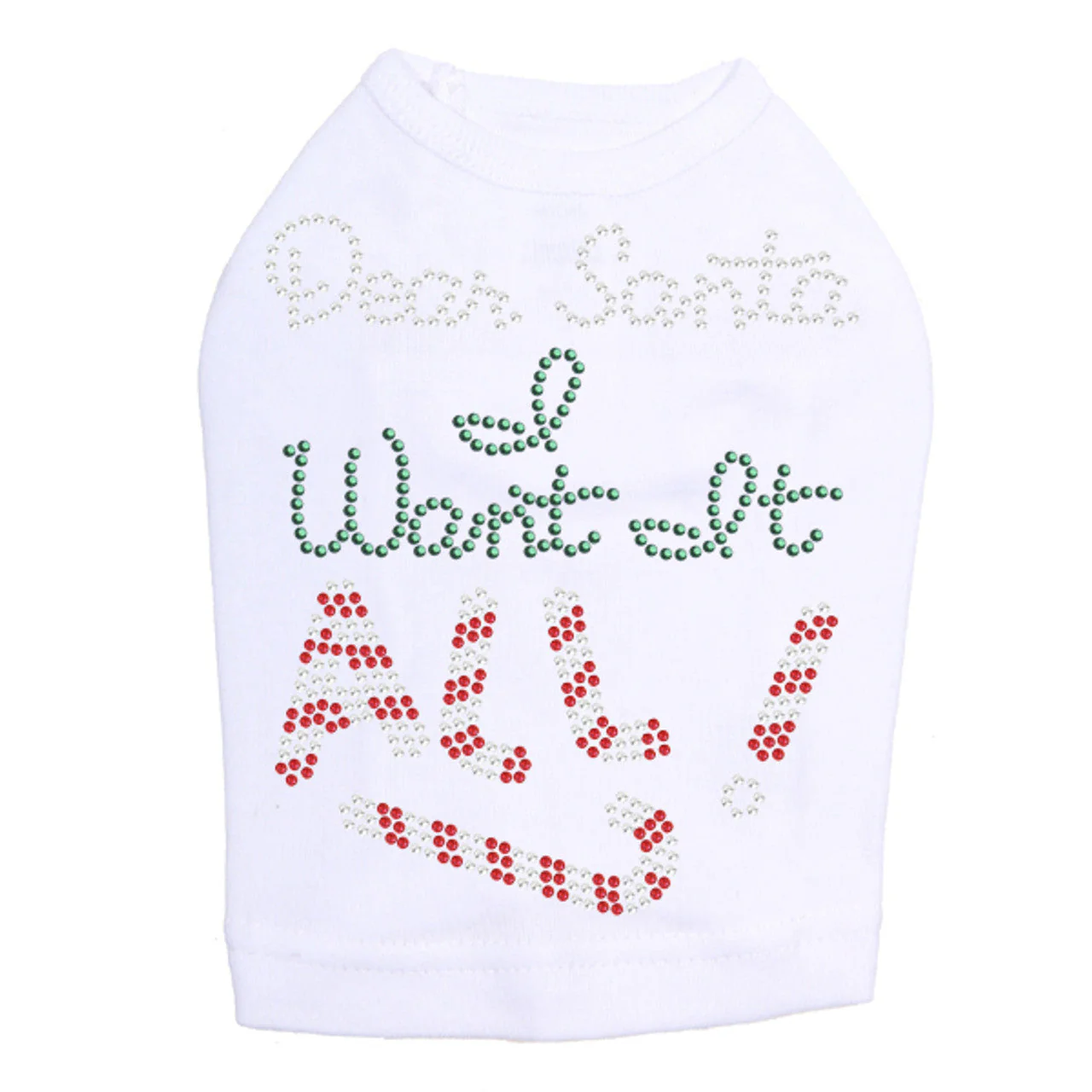 Dear Santa, I Want it All! - Dog Tank - Image 5