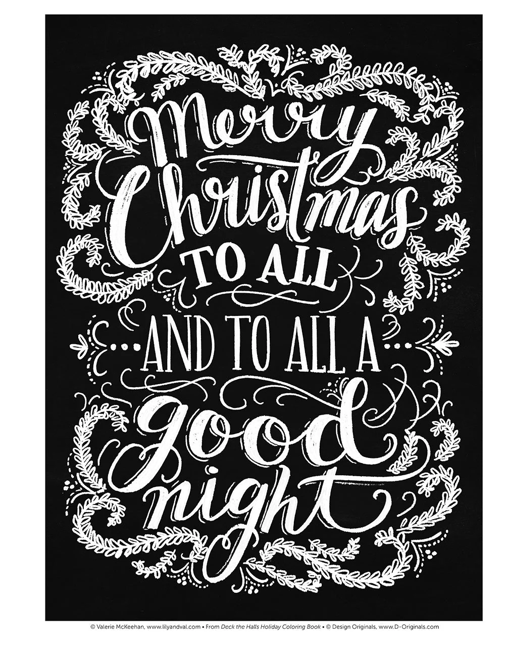 Deck the Halls Holiday Coloring Book - Image 3