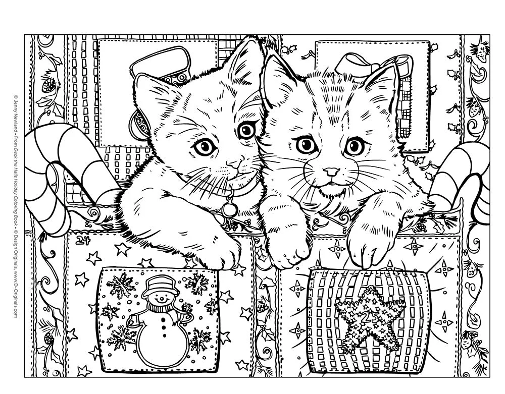Deck the Halls Holiday Coloring Book - Image 5