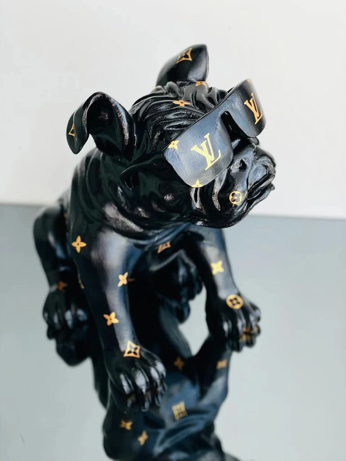 Designer Luxury Design Bulldog in Black - Image 3