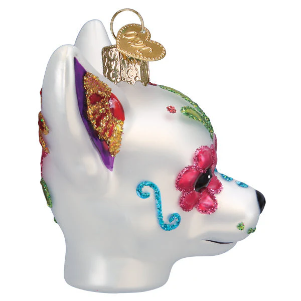 Dia De Los Muertos Dog Ornament - Image 5