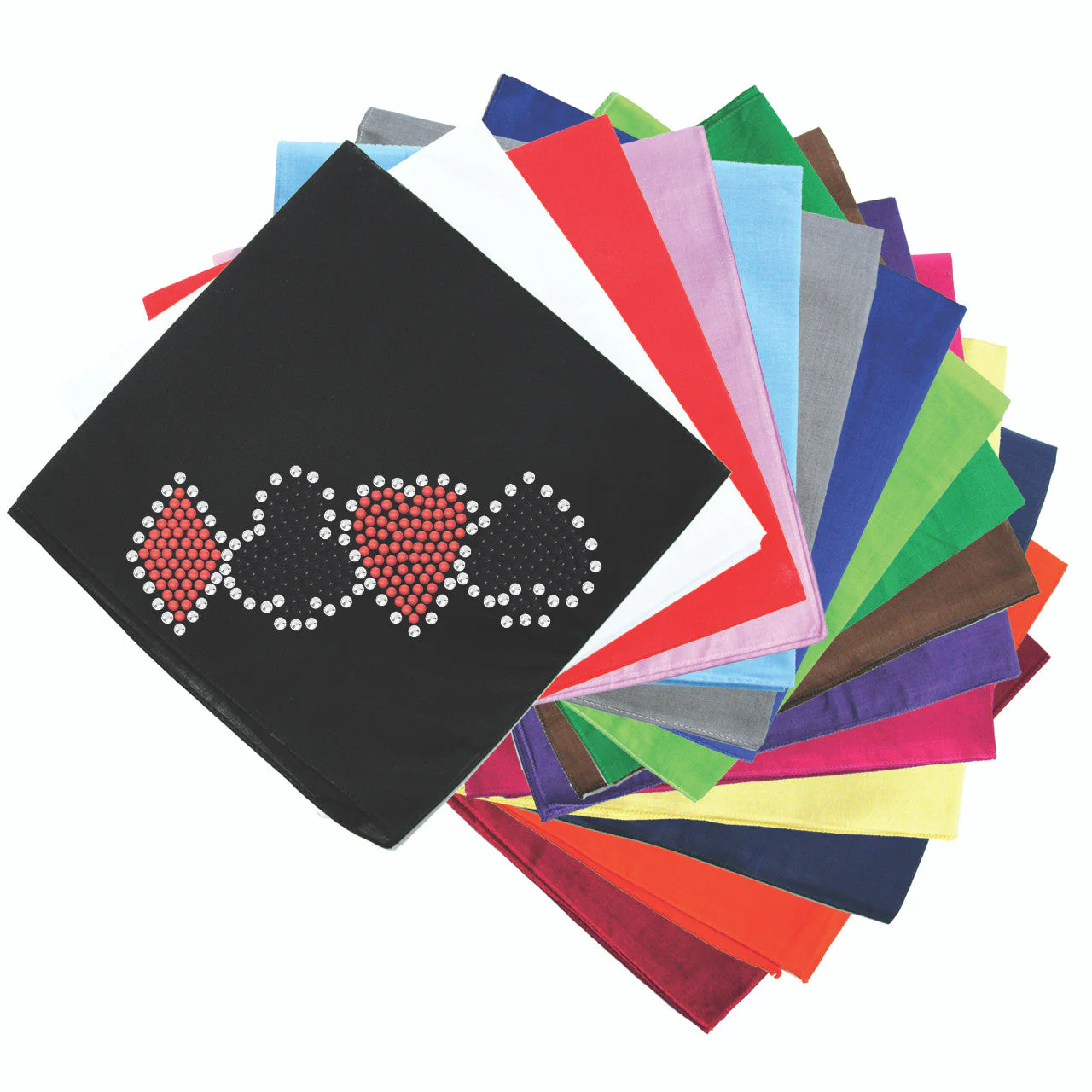 Diamond, Club, Heart, Spade - Bandanna