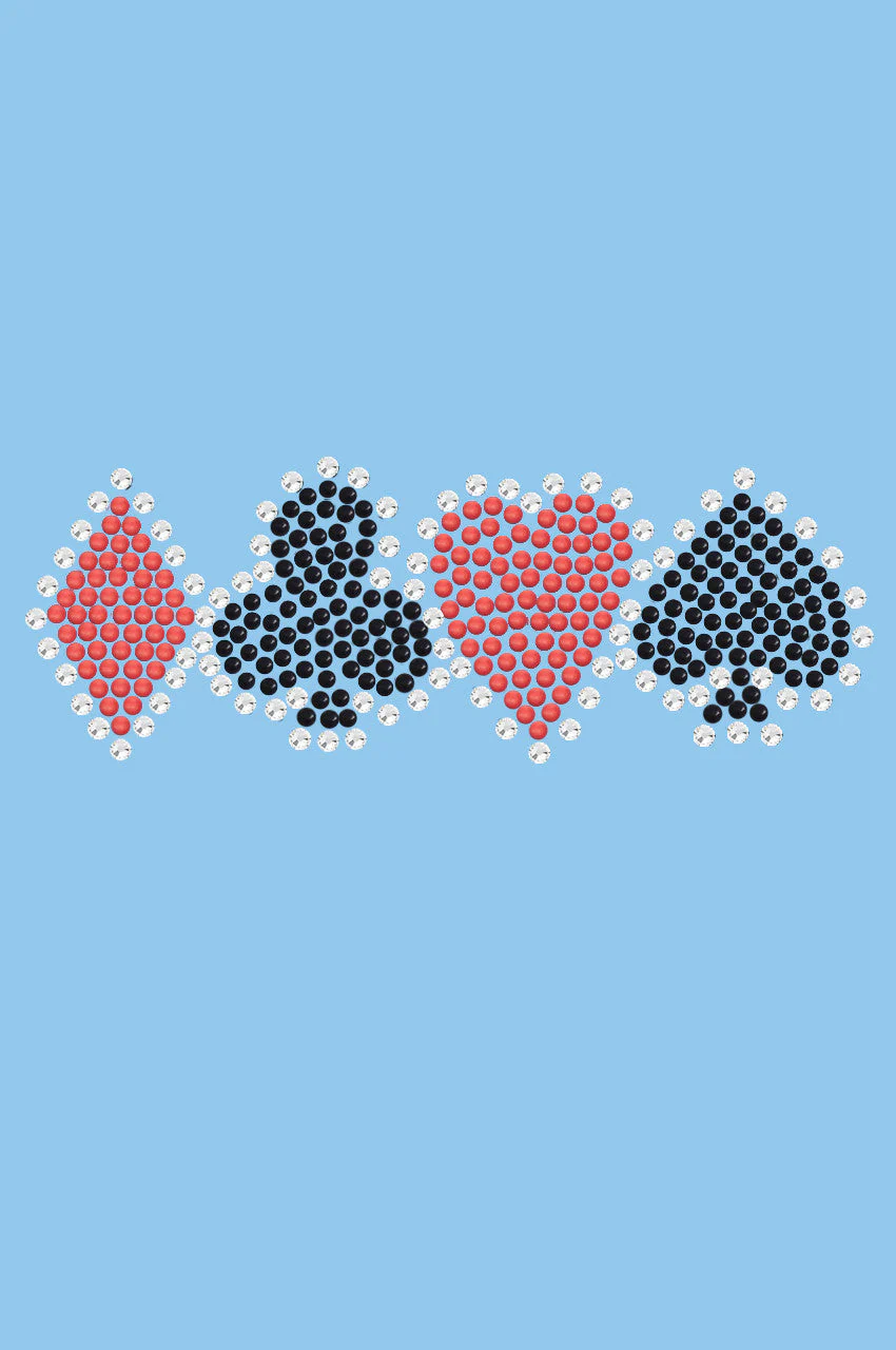 Diamond, Club, Heart, Spade - Bandanna - Image 14