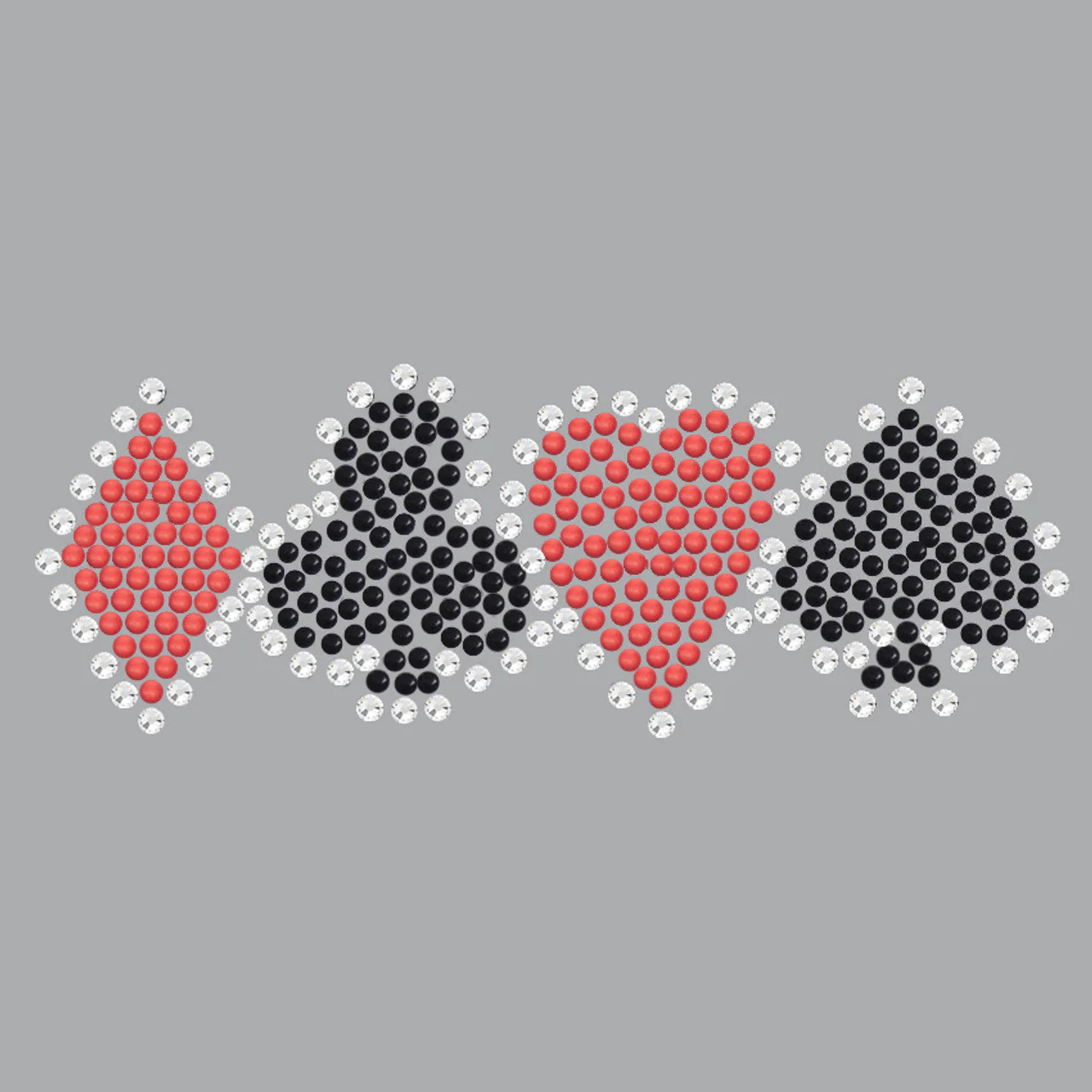 Diamond, Club, Heart, Spade - Custom Tutu - Image 2