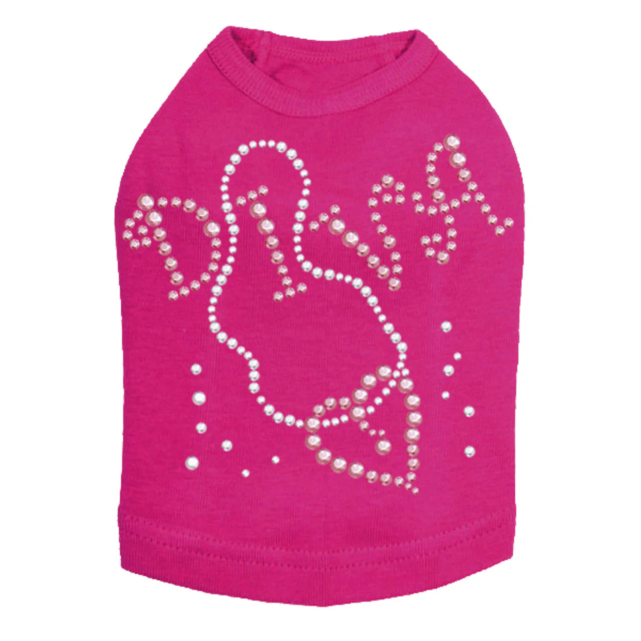 Diva with Necklace - Dog Tank - Image 3