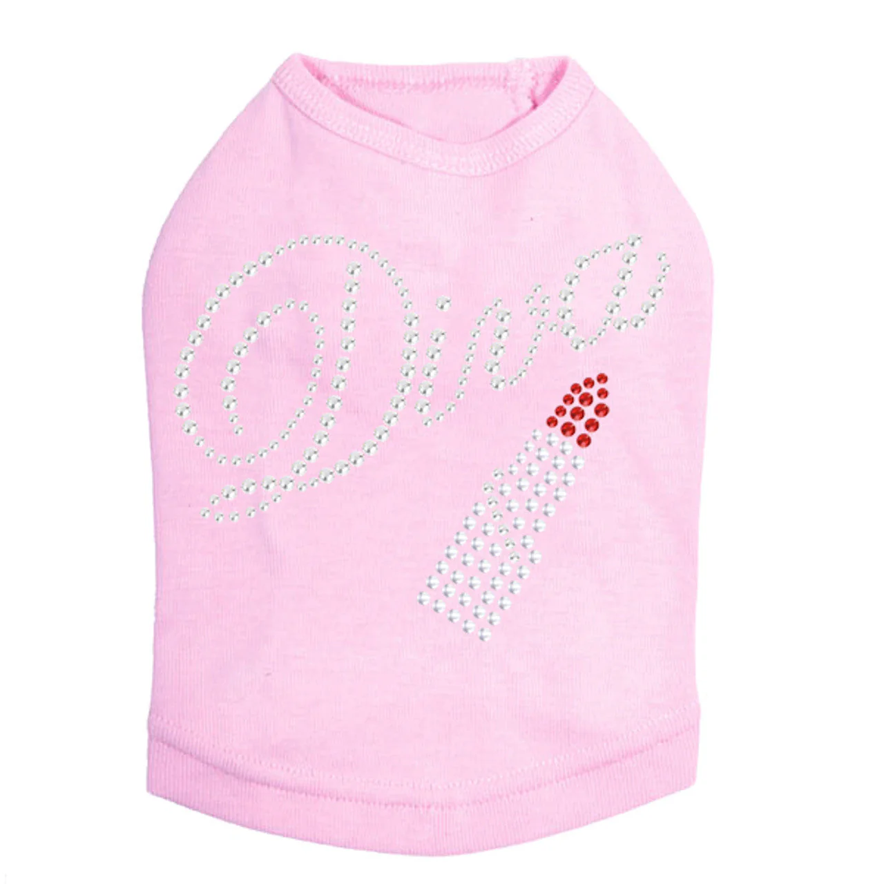 Diva with Red Lipstick - Dog Tank - Image 7
