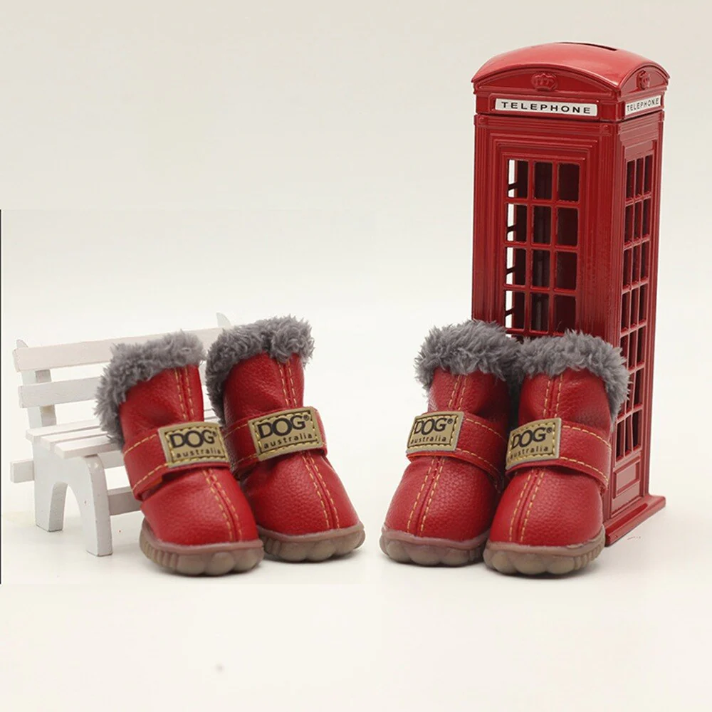 Dog Australia Waterproof Fleece-Lined Warm Dog Snow Boots - Image 10