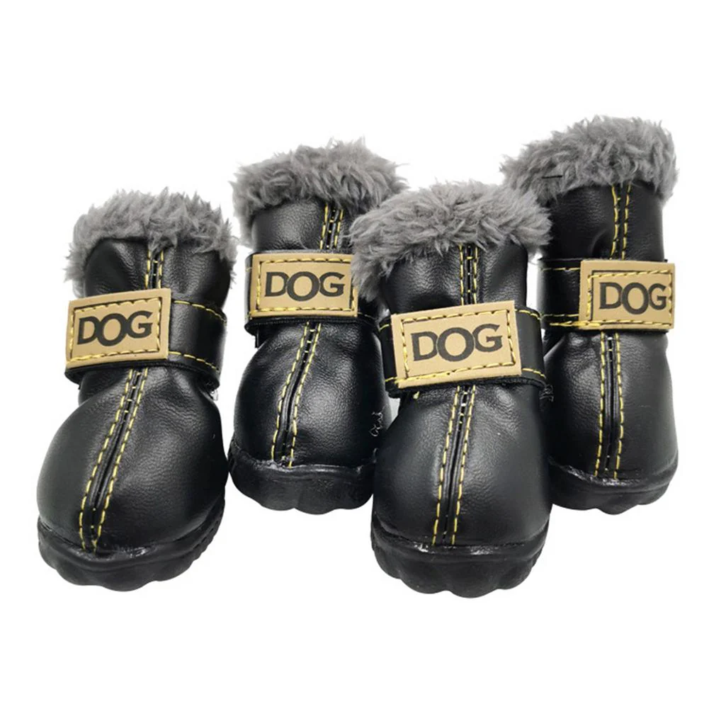 Dog Australia Waterproof Fleece-Lined Warm Dog Snow Boots - Image 19