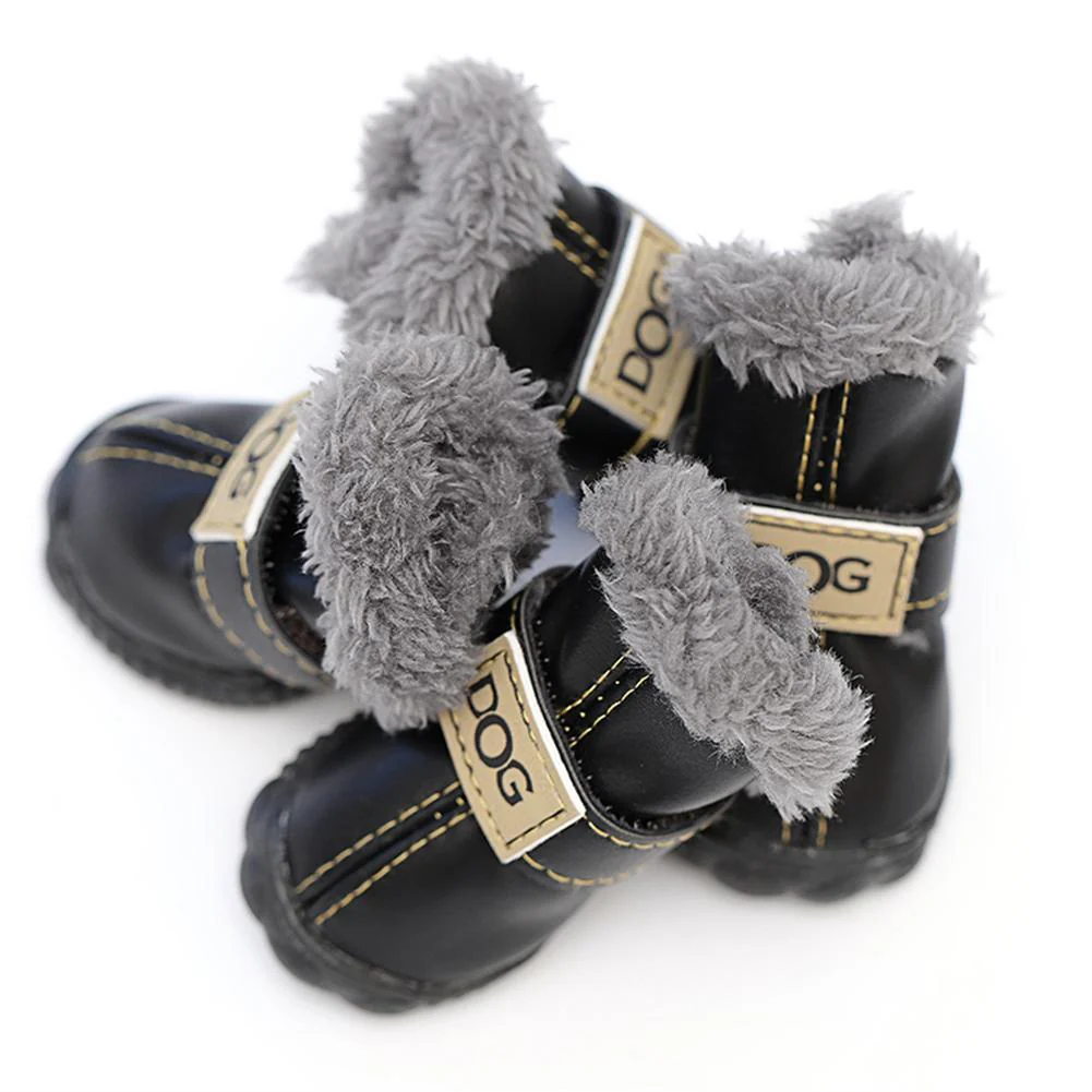 Dog Australia Waterproof Fleece-Lined Warm Dog Snow Boots - Image 21
