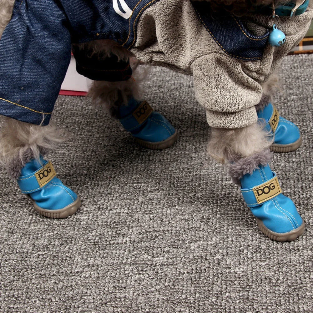Dog Australia Waterproof Fleece-Lined Warm Dog Snow Boots - Image 22