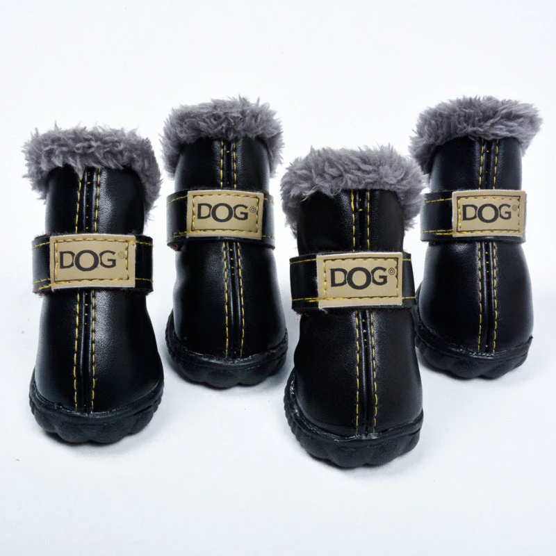 Dog Australia Waterproof Fleece-Lined Warm Dog Snow Boots - Image 29