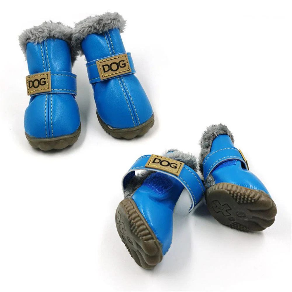 Dog Australia Waterproof Fleece-Lined Warm Dog Snow Boots - Image 30