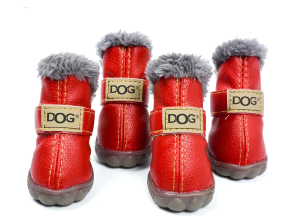 Dog Australia Waterproof Fleece-Lined Warm Dog Snow Boots - Image 31