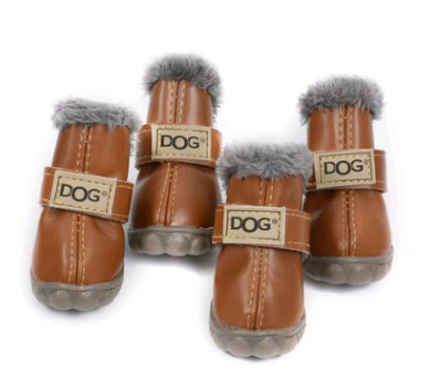 Dog Australia Waterproof Fleece-Lined Warm Dog Snow Boots - Image 32