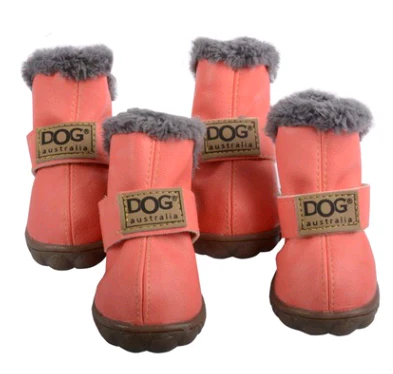 Dog Australia Waterproof Fleece-Lined Warm Dog Snow Boots - Image 33