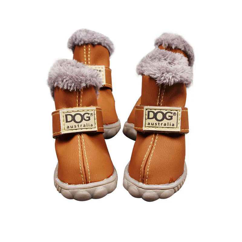 Dog Australia Waterproof Fleece-Lined Warm Dog Snow Boots - Image 34