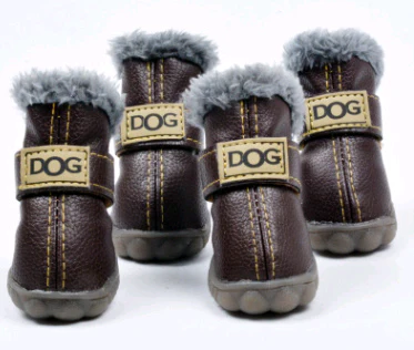 Dog Australia Waterproof Fleece-Lined Warm Dog Snow Boots - Image 35