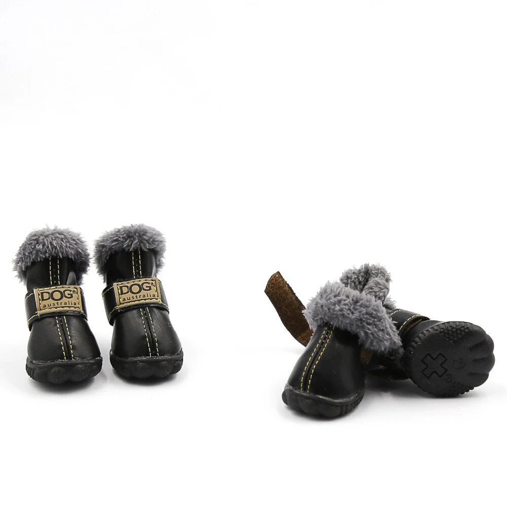 Dog Australia Waterproof Fleece-Lined Warm Dog Snow Boots - Image 4