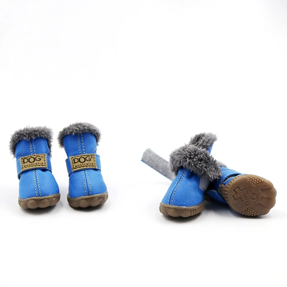 Dog Australia Waterproof Fleece-Lined Warm Dog Snow Boots - Image 6