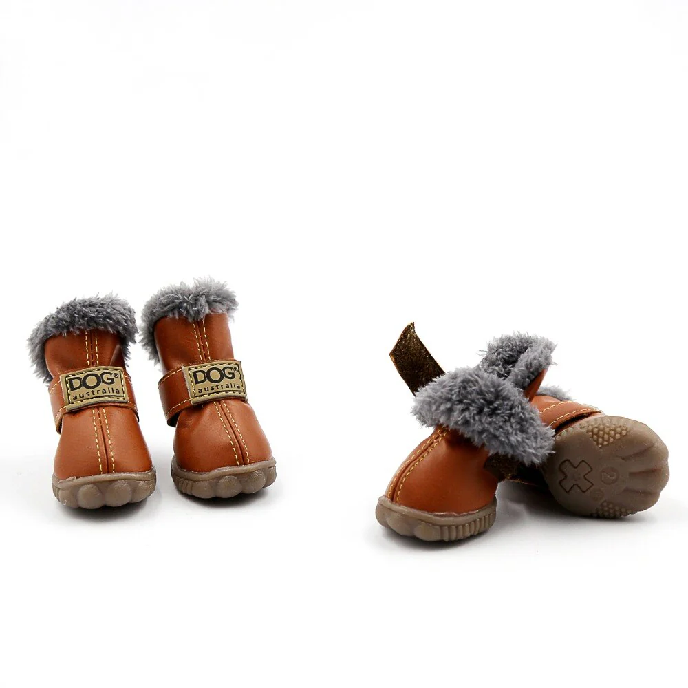 Dog Australia Waterproof Fleece-Lined Warm Dog Snow Boots - Image 7
