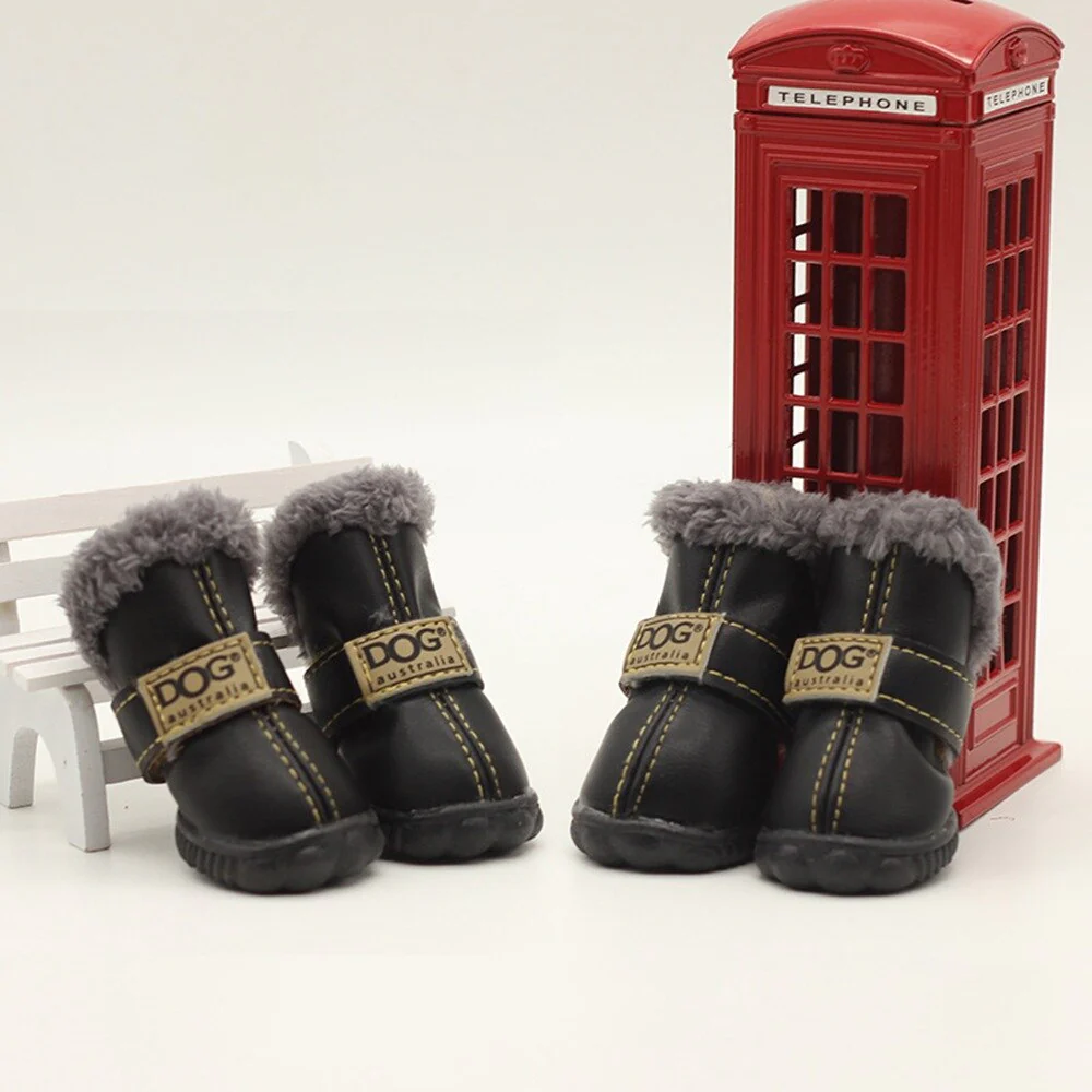 Dog Australia Waterproof Fleece-Lined Warm Dog Snow Boots - Image 9