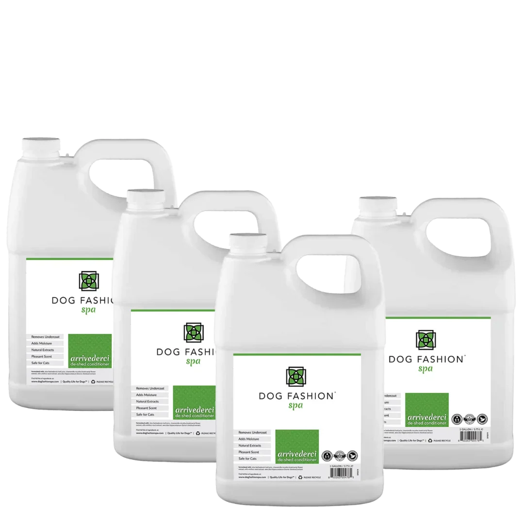 Arrivederci De-Shedding Conditioner Gallon Set Buy 3 Get 1 Free by Dog Fashion Spa - Image 2