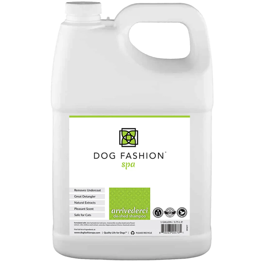 Arrivederci De-Shedding Gallon Shampoo and Conditioner Bundle Buy 3 Get 1 Free by Dog Fashion Spa - Image 4
