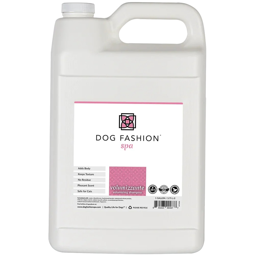 Volumizzante Gallon and 50/50 Fluffing Comb Bundle by Dog Fashion Spa - Image 2