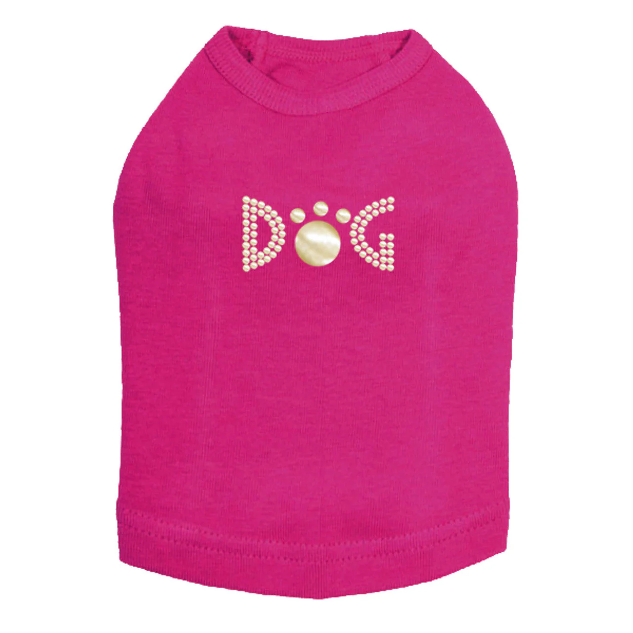 Dog (Gold Nailheads) - Dog Tank - Image 11