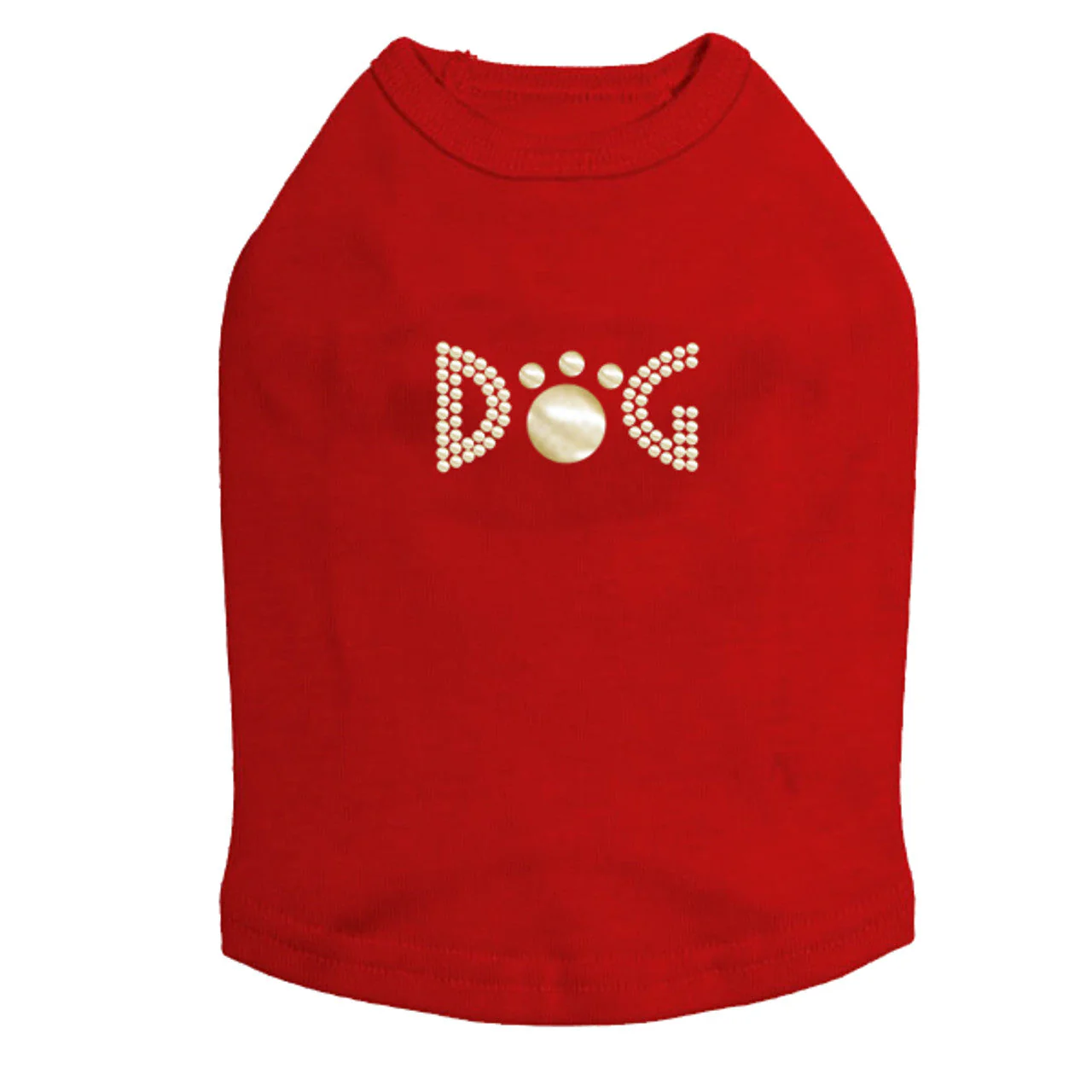 Dog (Gold Nailheads) - Dog Tank - Image 6
