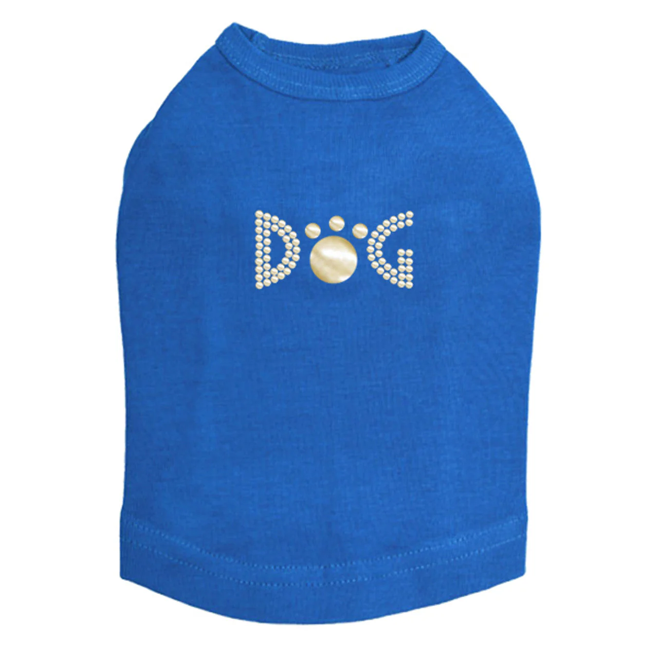 Dog (Gold Nailheads) - Dog Tank - Image 8