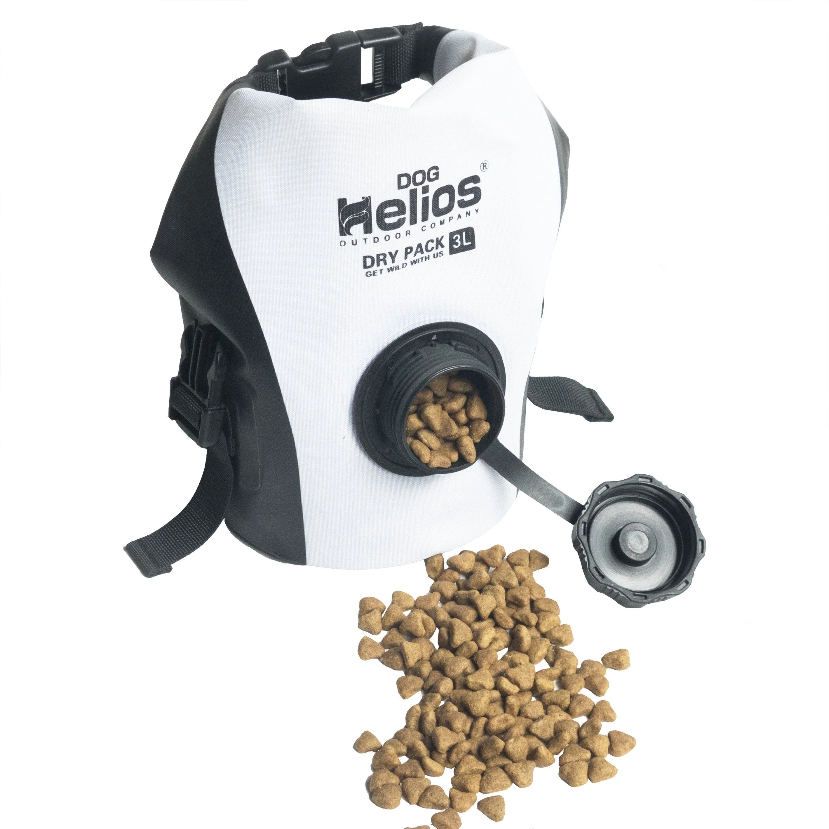 Dog Helios Grazer Waterproof Outdoor Travel Dry Food Dispenser Bag - Image 3