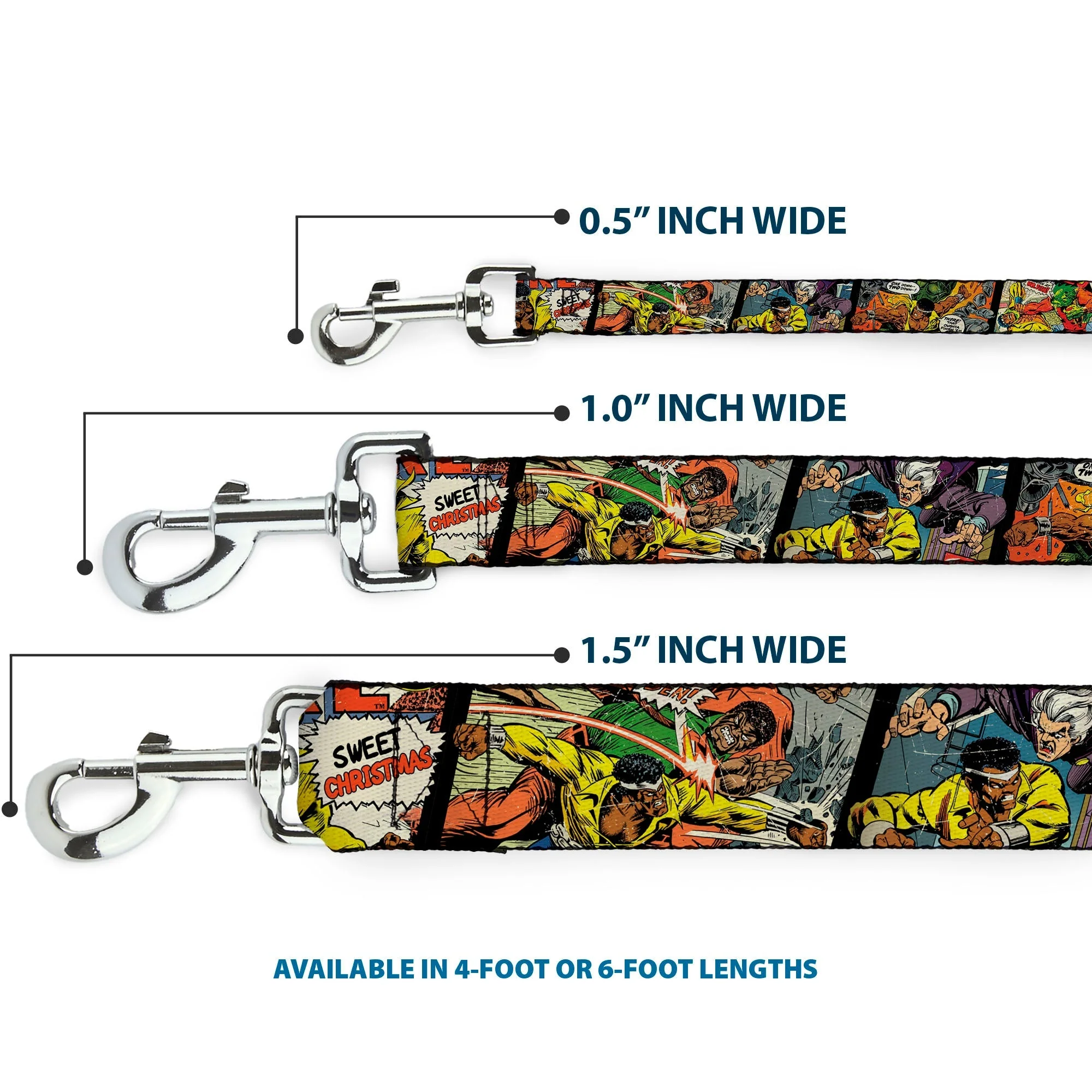 Dog Leash - 5-Classic Luke Cage Comic Scene Blocks - Image 3