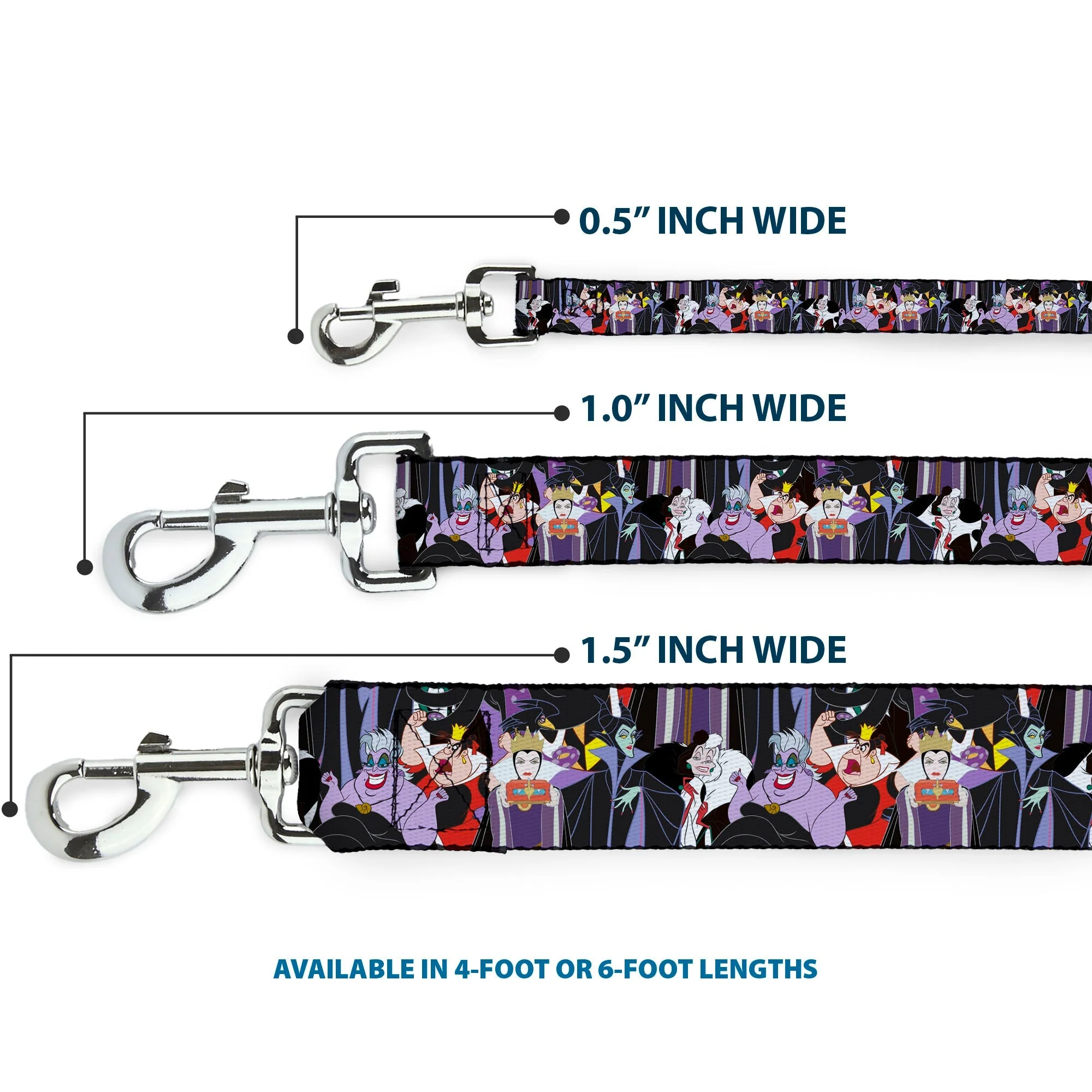 Dog Leash - 5-Disney Villains Stacked - Image 3