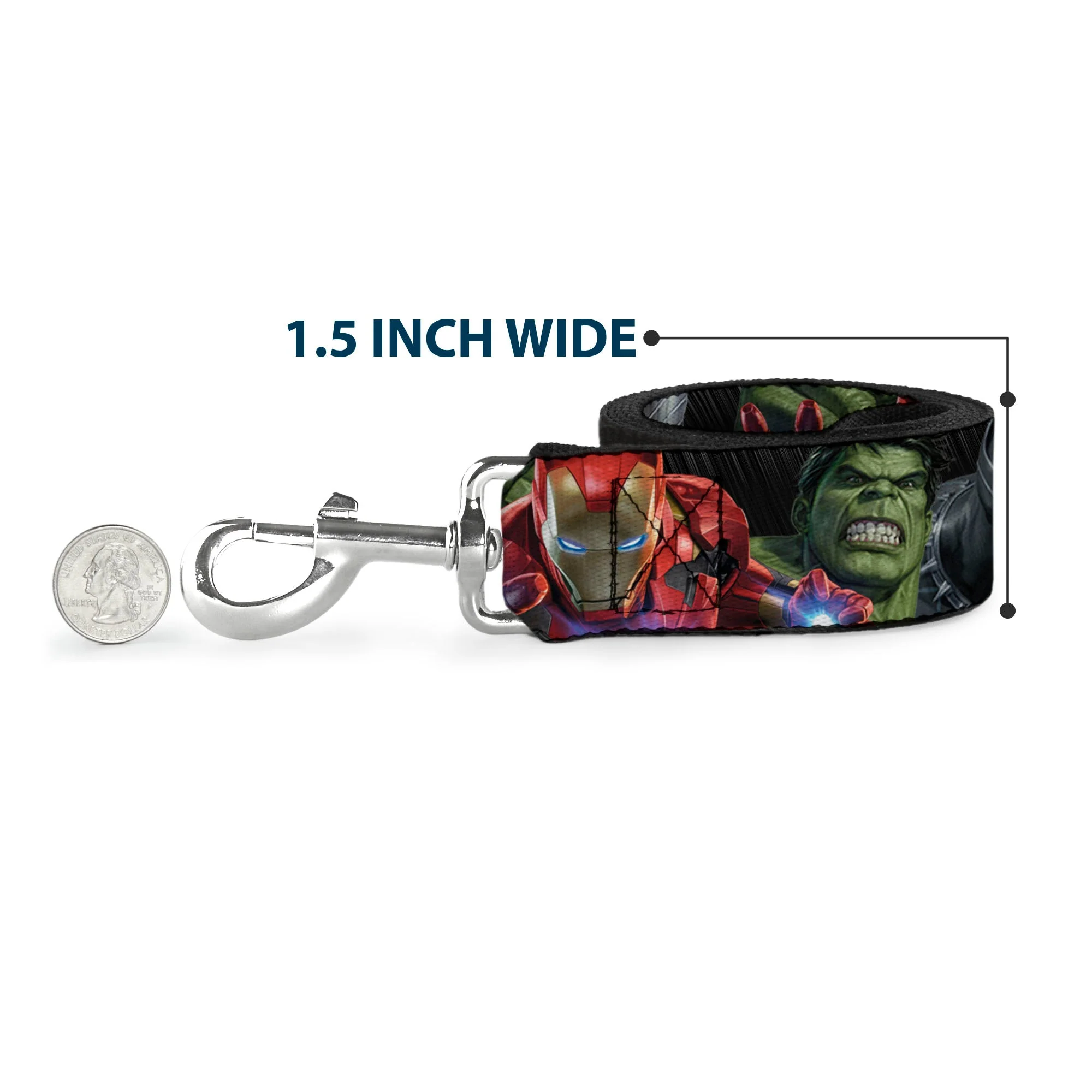 Dog Leash - 7-Vivid Avengers Action Poses - Image 6