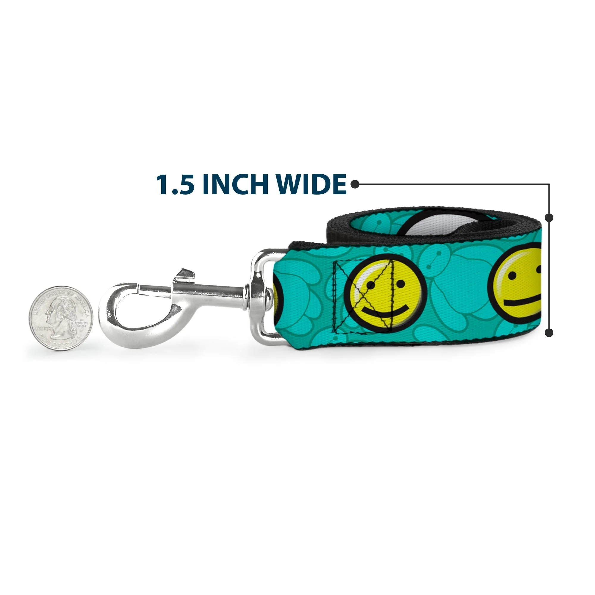 Dog Leash - Alice in Wonderland Card Suits Red/Black - Image 6